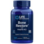 Life Extension Bone Restore with Vitamin K2 120 kapslí – Zboží Mobilmania