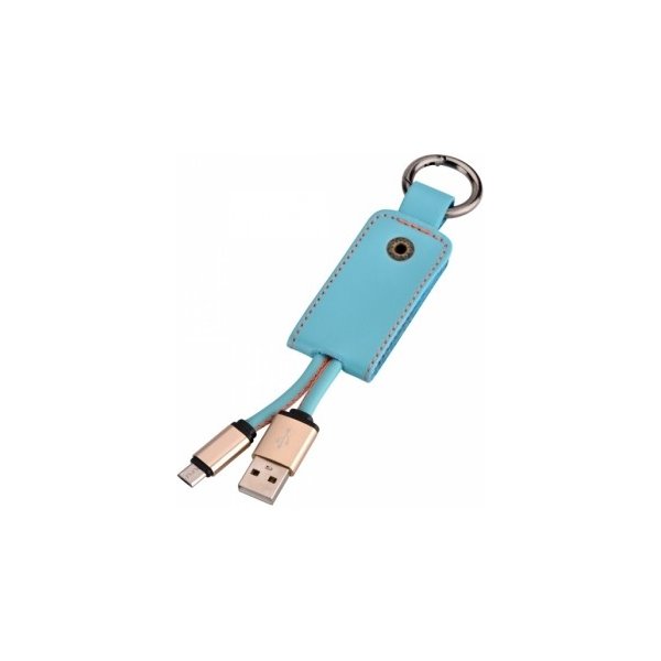 usb kabel SES 90010006 Micro USB, modrý
