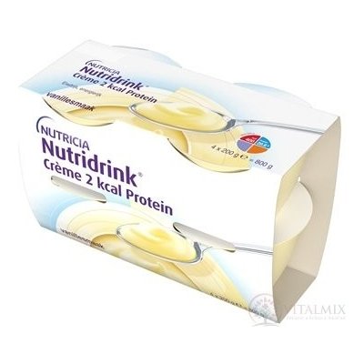 NUTRIDRINK CREME 2 KCAL PROTEIN S PŘÍCHUTÍ VANILKOVOU POR SOL 24X200G – Hledejceny.cz