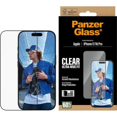 PanzerGlass Apple iPhone 17/16 Pro s instalačním rámečkem PG30687 – Zboží Mobilmania