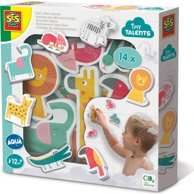 SES Creative Vodolepky Safari zvířátka 14 ks – Sleviste.cz