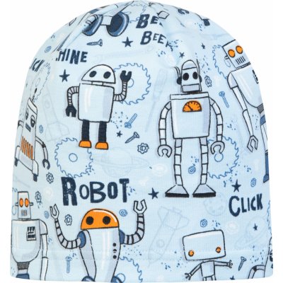 ESITO Jarní čepice Robot Modrá – Zboží Dáma