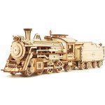 Robotime 3D dřevěné puzzle Parní lokomotiva Prime Steam Express 1:80 308 ks – Hledejceny.cz