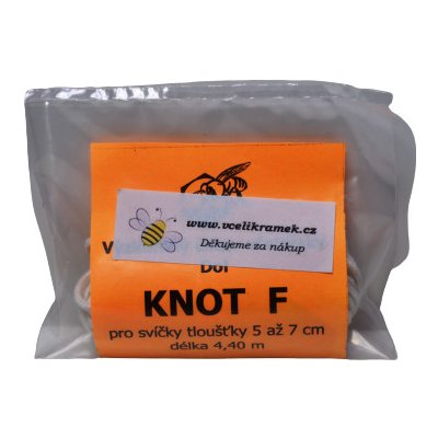 Knoty pro výrobu svíček 15cm/20ks – Zboží Dáma