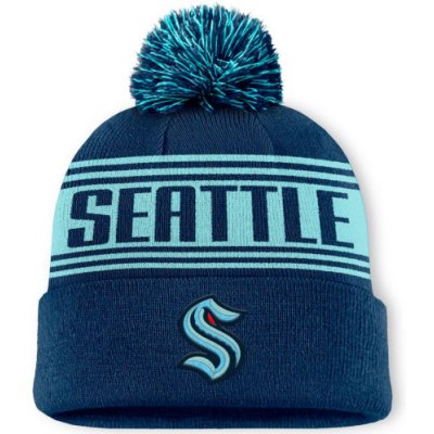 Fanatics Pom beanie Seattle Kraken SR 883177 Seattle Kraken – Hledejceny.cz