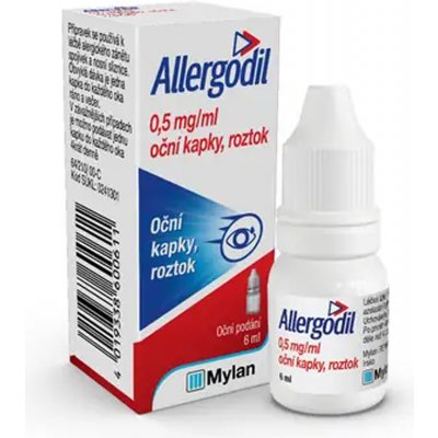 ALLERGODIL OPH 0,5MG/ML OPH GTT SOL 6ML