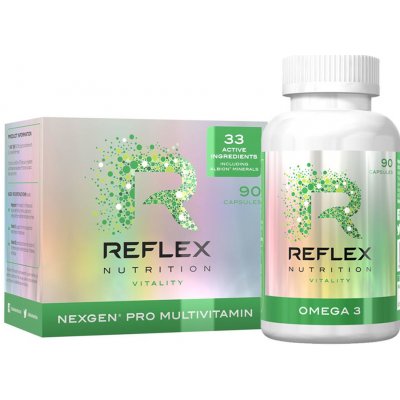 Reflex Nutrition Nexgen Pro + Omega 3 90 + 90 kapslí