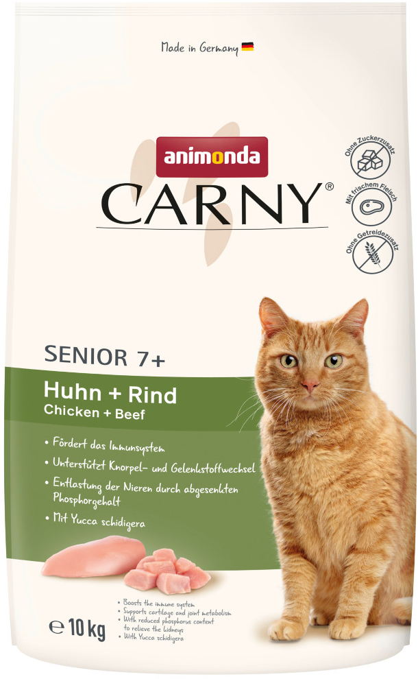 Carny Senior kuřecí hovězí 2 x 10 kg