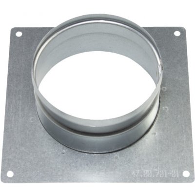 Dalap DFK 125 Kovová příruba s rámečkem Ø 125 mm – Sleviste.cz