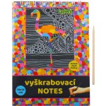 WIKY Vyškrabovací notes 10x14cm 10 listů – Zboží Dáma