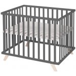 Roba Ohrádka 75 x 100 cm antracitová Lil Planet šedá – Zboží Dáma