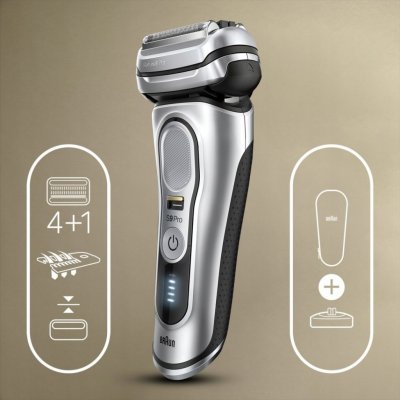 Braun Series 9 Pro 9417s Silver – Zboží Mobilmania