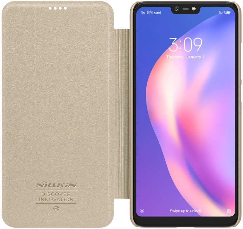 Nillkin Sparkle Folio Pouzdro Xiaomi Mi8 Lite zlaté