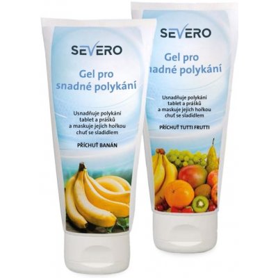 Severo Snadný začátek gel pro snadné polykání banán a tutti frutti 2 x 150 ml – Hledejceny.cz