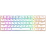 Royal Kludge RK61 RGB brown switch white – Zboží Živě