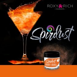 Roxy and Rich Metalická barva do nápojů Spirdust západ slunce 1,5 g