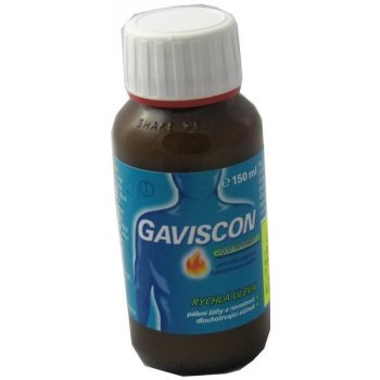 GAVISCON LIQUID PEPPERMINT POR SUS 1X150ML