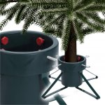 Harasim Kovový stojan na vánoční stromeček 21,6x57x57 cm – Zboží Dáma