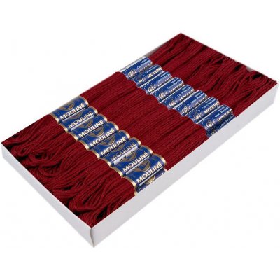 Příze vyšívací Mouline Niťárna Varianta: 3582 Beaujolais, Balení: 24 ks – Sleviste.cz