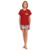 Dětské pyžamo a košilka Dětské pyžamo PDU.4432 červené
