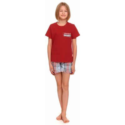 Dětské pyžamo PDU.4432 červené