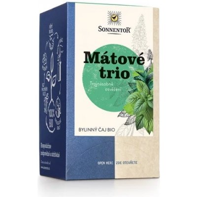 Sonnentor Mátové trio BIO 21,6 g – Zbozi.Blesk.cz