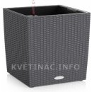 Květináč a truhlík Lechuza Cube Cottage Květináč Antracit 50 cm