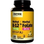 Jarrow B-12 & Methyl Folate kyselina listová 100 pastilek – Sleviste.cz