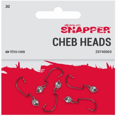 Korum Čeburaška Snapper Cheb Heads vel.1 5g 5ks – Hledejceny.cz