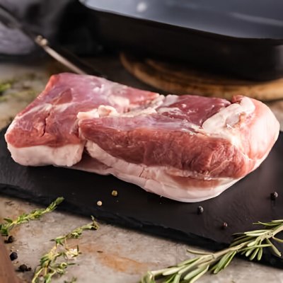 Authentic Vepřový bok bez kosti​ s kůží cca 1,17 kg – Hledejceny.cz