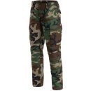 Kalhoty Teesar US BDU slim fit polní woodland