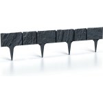 Lem trávníku palisáda GARDEN STONE 3,9m – Antracit – Hledejceny.cz