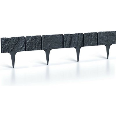 Lem trávníku palisáda GARDEN STONE 3,9m – Antracit – Hledejceny.cz
