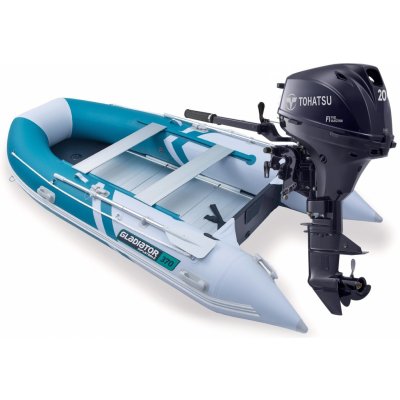 Gladiator B370 AL a Tohatsu MFS20E S Komplet – Hledejceny.cz