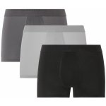 Livergy pánské boxerky s BIO bavlnou 3 kusy černá/šedá – Sleviste.cz