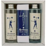 Bohemia Gifts & Cosmetics Sportsman sprchový gel pro muže 250 ml + šampon na vlasy 250 ml + toaletní mýdlo 145 g dárková sada – Hledejceny.cz