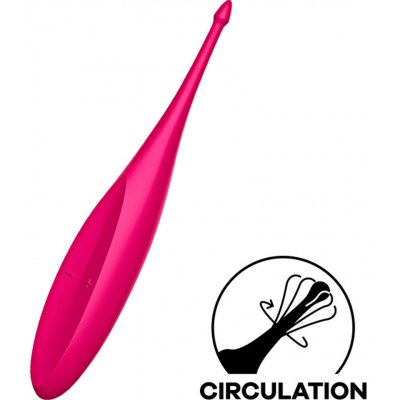 Satisfyer Twirling Fun červený – Zbozi.Blesk.cz