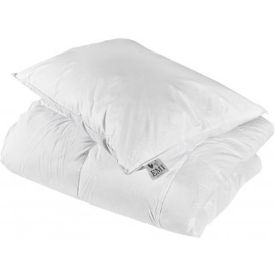 EMI Set péřové přikrývky a polštáře Warms 140x200 50x70 – Zboží Dáma