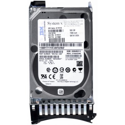 IBM 500GB, 2,5", 7200rpm, 81Y9727