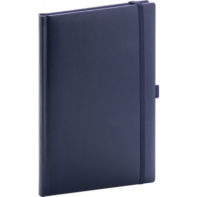 NOTIQUE Notes Balacron tmavě modrý linkovaný 15 x 21 cm – Sleviste.cz