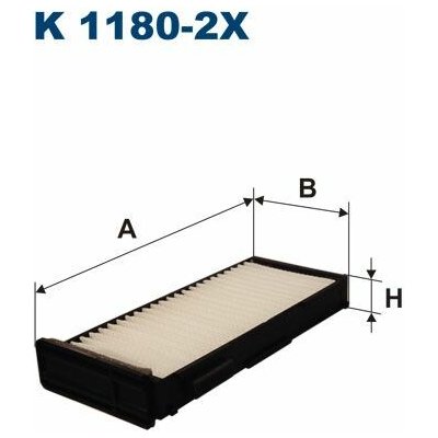 FILTRON Filtr, vzduch v interiéru K1180-2X – Hledejceny.cz