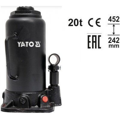 YAT HYDRAULICKÝ SLOUPOVÝ ZVEDÁK 20T YT-17007 YATO – Zboží Dáma