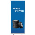 Jansen Display Set Roll-baneru Budget s vytištěným motivem, Zimní pneumatiky, francouzština, 870 x 2080 mm – Zboží Živě