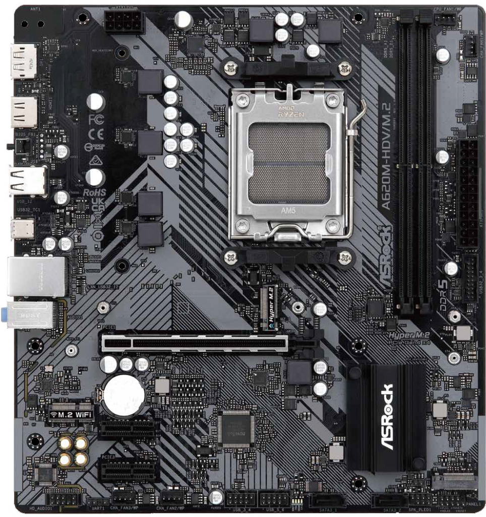 ASRock A620M-HDV/M.2