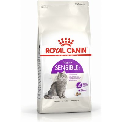 Royal Canin Regular Sensible granule pro kočky s citlivým zažívacím traktem 10 kg – Hledejceny.cz