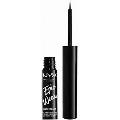 NYX Professional Makeup Epic Wear Liquid Liner tekuté linky na oči s matným finišem 01 Black 3,5 ml – Zboží Mobilmania