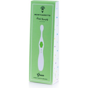 Montcarotte Green Kids Toothbrush dětský zubní kartáček zelené barvy