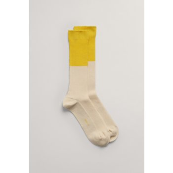 Gant ponožky D2. COLOR BLOCK SOCKS bílá