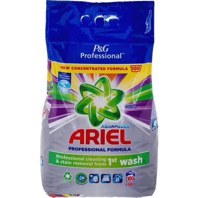 Ariel Aquapuder Color univerzální prací prášek na barevné prádlo 100 PD 5,5 kg – Zboží Dáma