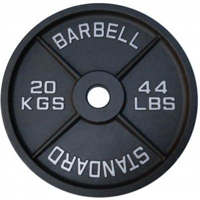 Kubisport CWSPE20 litinový 20 kg 50 mm – Zboží Dáma